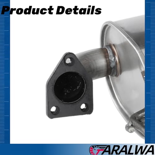 Direct Fit Exhaust Muffler For 03-06 Mitsubishi Outlander 2.4L,MO02 - size: 2003-2006 Mitsubishi Outlander 2.4L