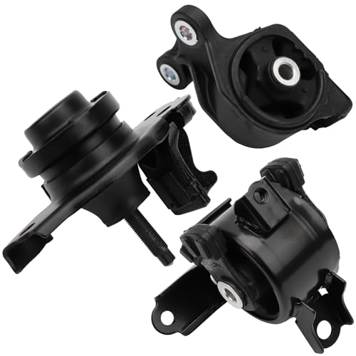 3PCS Engine Motor Mount Kit for 2007-2008 Honda Fit 1.5L - size: 2007-2008 for Honda Fit 1.5L