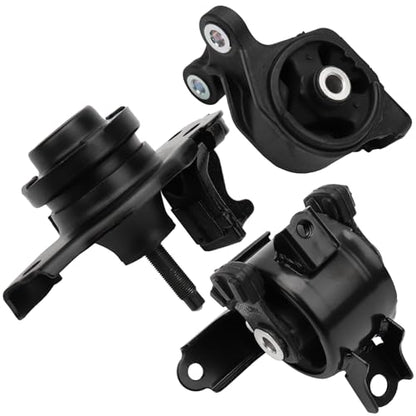 3PCS Engine Motor Mount Kit for 2007-2008 Honda Fit 1.5L - size: 2007-2008 for Honda Fit 1.5L