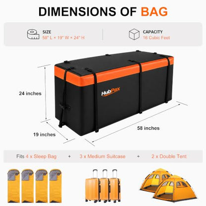 Hitch Mount Folding Trailer Cargo Carrier Basket 60" x 20" x 6" - size: 16 Cubic feet