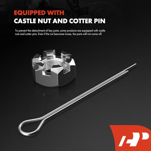 A-Premium 5Pcs Front Suspension Kit, Inner Outer Tie Rod End, Center Link,