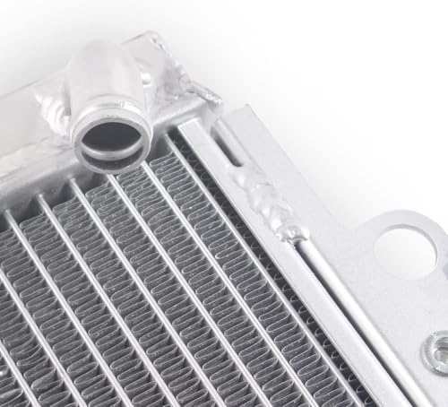 Full Aluminum Radiator For ATV Yama/ha YFZ450 YFZ 450 - size: 04-08 ATV Yamaha YFZ450