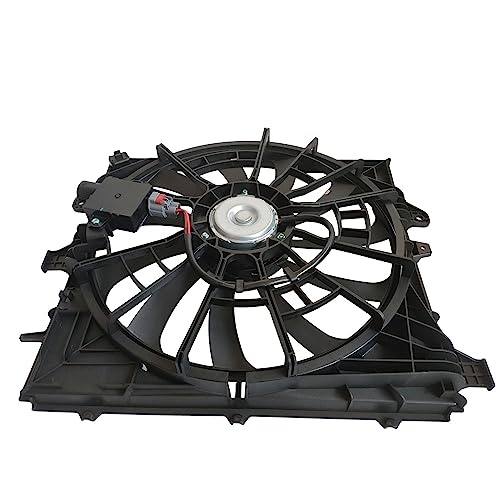 PartsFlow Radiator Cooling Fan Assembly For 2013 2014 2015 Cadillac CTS/ATS 623680 - color: For Cadillac CTS/ATS