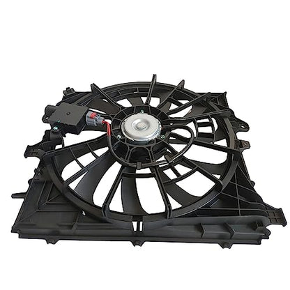 PartsFlow Radiator Cooling Fan Assembly For 2013 2014 2015 Cadillac CTS/ATS 623680 - color: For Cadillac CTS/ATS