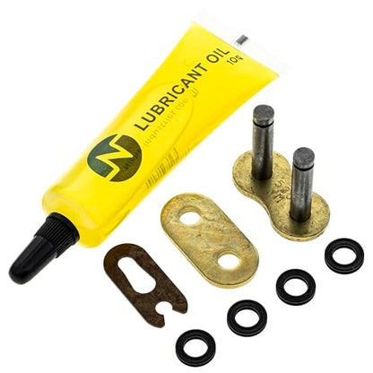 NICHE Drive Sprocket Chain Combo for Yamaha YZF R1 Front 16 Rear 43 Tooth 530VM-X X-Ring 114 Links - size: X-Ring Chain