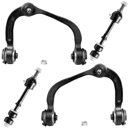 Detroit Axle - 2WD Front End Control Arms Kit for Ford 2005-2008 F-150 - size: 4CS34588/4PC