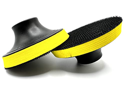 2 Pack 3" Hook and Loop Backing Pads Foam Backer Pad with 5/8”-11 - style: 3"