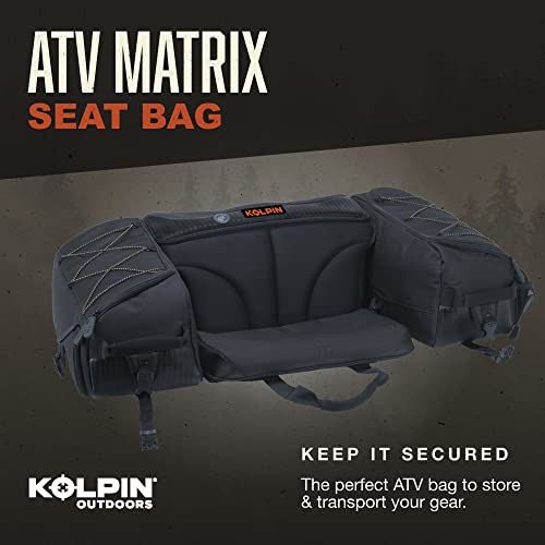 Kolpin Matrix Seat Bag - Black - 91155, 32" x 22" x 11" - color: Black