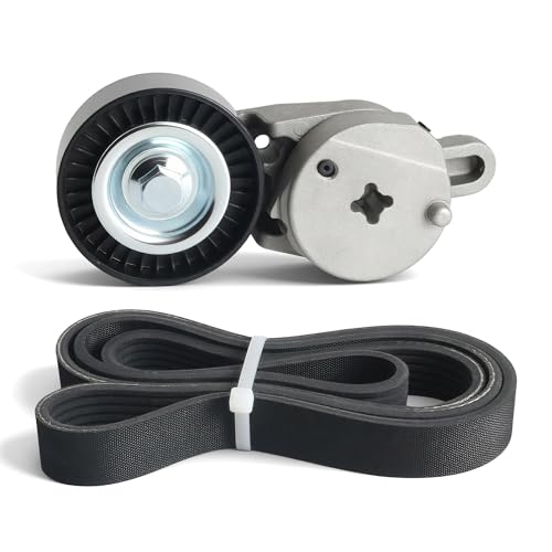 Belt Tensioner and Serpentine Belt Kit #166200V020 166200V021 - size: for Camry/RAV4/tC 2009-2018