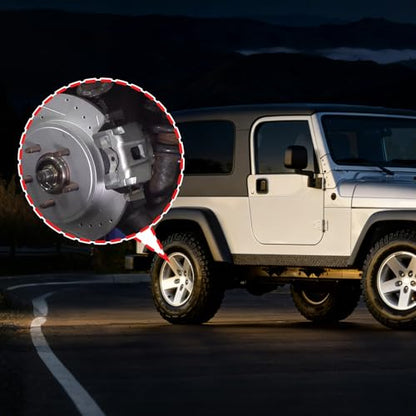 2PCS Rear Disc Brake Caliper Assembly Without Bracket Replaces 18-4755 - size: 18-4755+18-4754