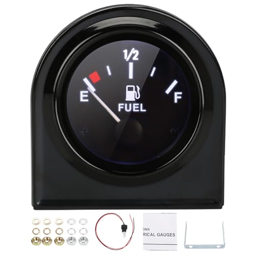 2" 52mm Fuel Level Guage Universal DC12V Fuel Gauge Kit 240-33Ohm - size: Fuel Level Guage