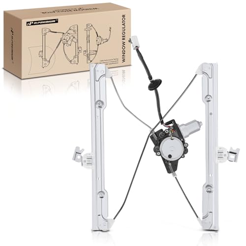 A-Premium Front Driver Side Power Window Regulator with Motor (6-Pin)