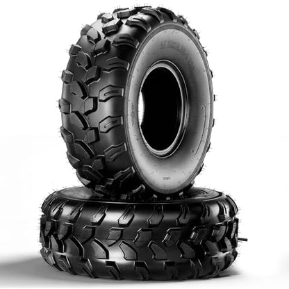 20x10-8 ATV Tires,6PR All-Terrain Tires,Tubeless,Pack of 2 - size: 20x10x8