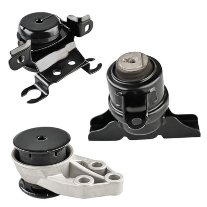 Engine Motor & Transmission Mount Kit Replacement for Ford Escape Mazda - size: 3PCS-Compatible with 01-04 Ford Escape 2.0L 3.0L
