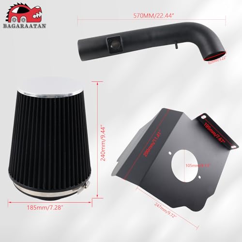 Cold Air Intake for 2009-2014 Chevy/GMC 4.8L 5.3L 6.0L 6.2L V8 - color: 09-14 Chevy/Silverado/GMC 4.8L/5.3L/6.0L/6.2L