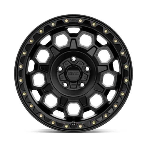 KMC TREK 17X8 6X5.55.29 20mm SATIN BLACK - KM54578068720 - color: SATIN BLACK, size: 17X8, 6X5.5, 5.29, 20mm
