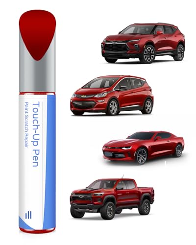 GNT/WA170H Radiant Red Tricoat Touch Up Paint Compatible with Chevrolet Exact Match Chips and Nicks Touch Up - color: Radiant Red Tricoat(GNT/WA170H) compatible with Blazer/Bolt/Camaro/Colorado/Equinox/Malibu/Silverado/Suburban/Tahoe/Traverse