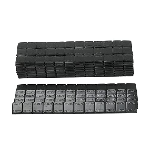 Stick-On Adhesive Wheel Weights, 1/4oz, 0.25oz, 360 Pcs Black - color: Black, size: 1/4 oz - 360pcs
