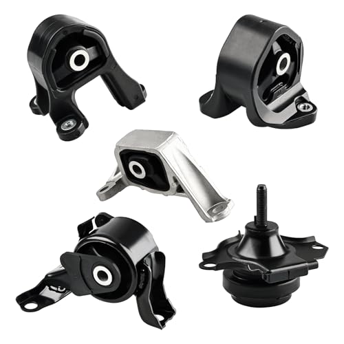 Engine Motor & Transmission Mount Kit Replacement for Honda Element 2.4L - size: 5PCS-Compatible with 2003-2010 Element 2.4L Manual