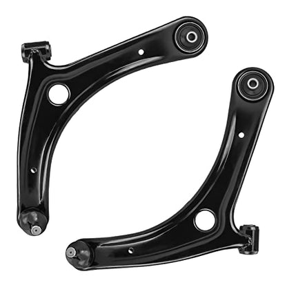 Front Lower Left & Right Control Arm & Ball Joint Assembly Replacement Suspension Kit for 2007-2017 Jeep Compass/Patriot 2007-2012 Dodge Caliber (2pc)