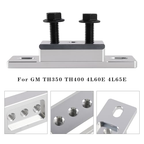 Bruce & Shark Aluminum Transmission Mount 551404 Fit for GM TH350 TH400 700R4 T56, 4L60E 4L65E 4L70E 4L80E 4L85E, 6L80E 6L90E, TR6060 2004R Powerglide Muncie 4 Speed