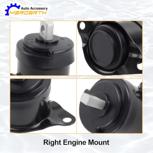 Engine Motor Transmission Mount for 08-12 Accord V6 3.5L 5PCS Auto - size: 08-12 3.5L V6