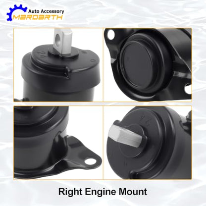 Engine Motor Transmission Mount for 08-12 Accord V6 3.5L 5PCS Auto - size: 08-12 3.5L V6