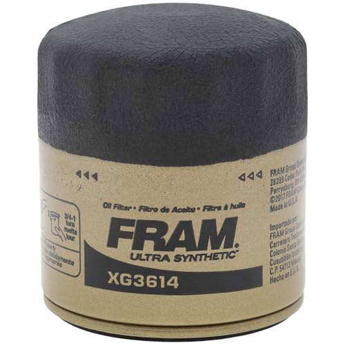 FRAM Synthetic XG3614P 20K Mile Change Automotive Replacement Engine Oil Filter for Synthetic Oil Changes, Premium Vehicle Engine Protection Oil Filter for Select Vehicle Model Years - style: Ultra Synthetic