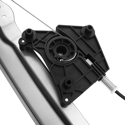 A-Premium Front Driver and Passenger Side Power Window Regulator with Motor - style: Front Driver+Passenger (LH+RH)