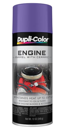 Dupli-Color Engine Paint with CERAMIC, Plum Purple, 12 oz - color: Plum Purple, size: 12 Ounce (Pack of 1)