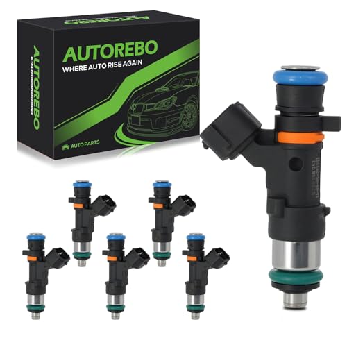 Fuel Injectors Compatible with Nissan Murano 2004-2007, 350Z 2005-2006 & Infiniti G35 2004-2007, M35 2006-2008, FX35 2005-2008, V6 3.5L # 0280158042 FJ828 84212327 16600CD700 16600CD70A 16600CD701 - size: FJ828