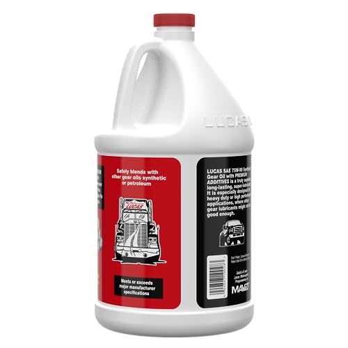 Lucas Oil 10048 Synthetic SAE 75W-90 Gear Oil - 1 Gallon