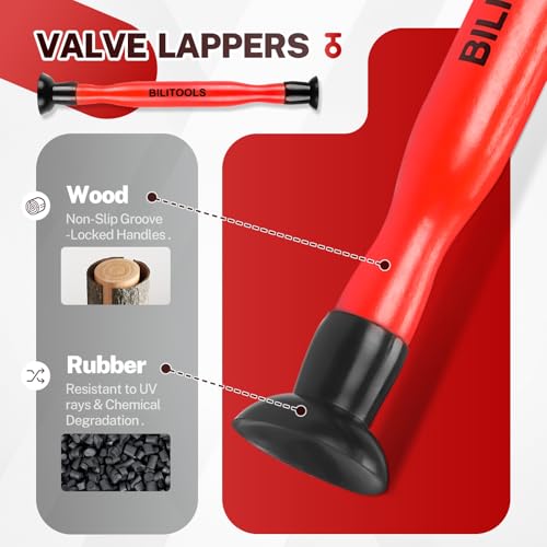 BILITOOLS 13PCS Valve Spring Compressor Tools, Valve Lapping/Grinding Tool - size: 13pcs