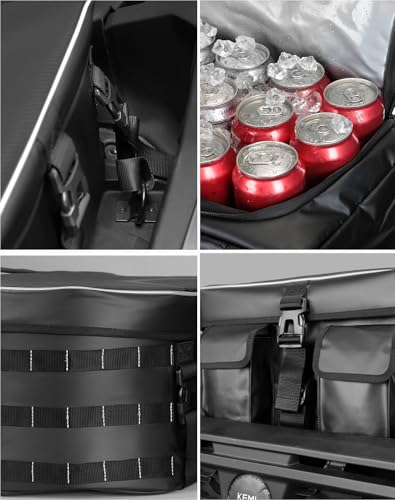 KEMIMOTO UTV Storage Cargo Bags Compatible with Can-Am Maverick R 2024+