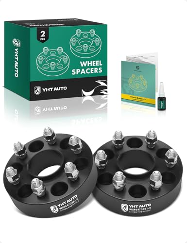 YHTAUTO 6x120 Hub Centric Wheel Spacers 1.5 Inch for Buick, Chevy, GMC - size: 1.5 Inch Thickness, style: 2 PCS