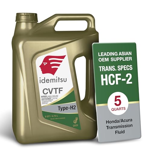 Idemitsu CVT HCF-2 Transmission Fluid for Honda – 5 Quart - size: 5 Quart, style: 1 Pack