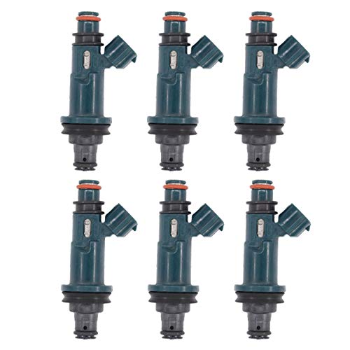NewYall Pack of 6 Fuel Injector for Toyota