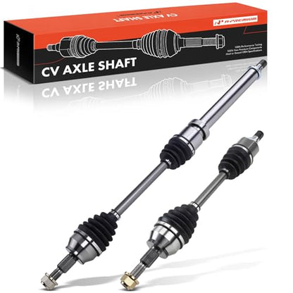 A-Premium Set of 2 Front CV Axle Shaft Assembly - style: Front Driver and Passenger Side