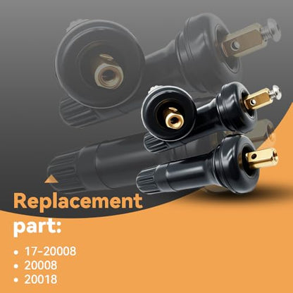20pcs TPMS Tire Pressure Sensor Rubber Valve Stem Replacement 17-20008 Fit for GM-930A GMC Cadillac Chevy Silverado 1500 2500 Suburban