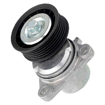 IRONTEK 1302873 Belt Tensioner Assembly with Pulley Compatible for 2006-2009 Mazda 3 2002-2008 Mazda 6 Mazda MPV MX-5 Ford Fiesta/Maverick #38408 534032610 - size: 1302873
