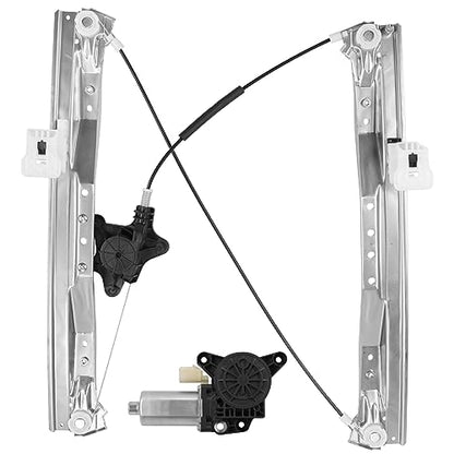 Obaee Window Regulator with Motor Front Left Driver Side, Replace 748-508 - size: Front Left Driver Side