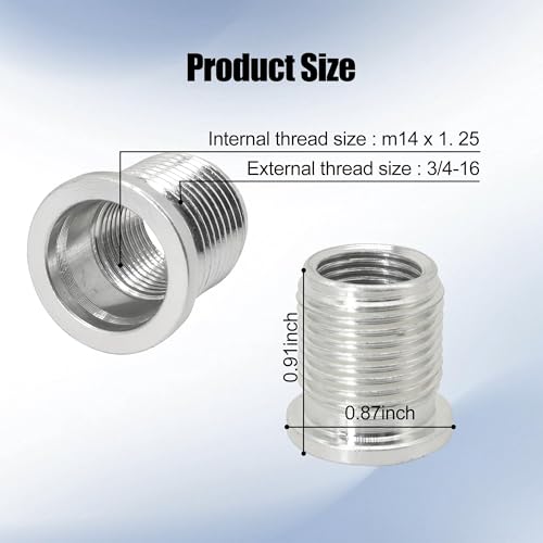 CAL389-100 14mm Spark Plug Port Insert - size: one pcs