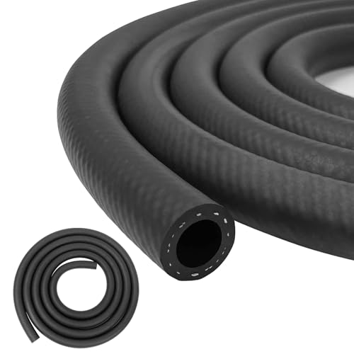Eunice 1/4 Inch（6mm) ID Fuel Line Hose, 5 FT NBR Rubber Hose - size: 1/4" ID 5FT