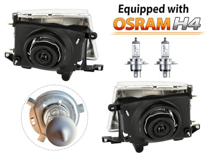 APA Replacement Head Light Corner Parking 1997-2000 Tacoma 2WD With PreRunner 1998-2000 4WD Combo SET - color: 1997-2000 Tacoma 2WD with PreRunner Combo