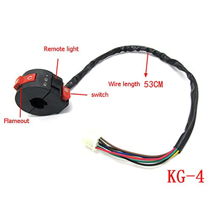 Handle Control Switch Assembly 3-Function Left Switch Fit for Taotao 70cc