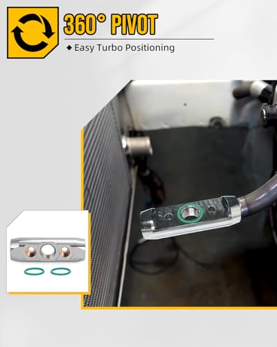 Mid Frame Turbo Mount for BorgWarner S400 & GTX Series
