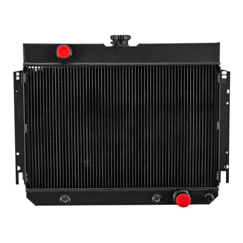 4 Core Radiators for Chevy Impala/Bel Air/El Camino/Chevelle/Caprice/Biscayne 1963 1964 1965 1966 1967 1968 Performance Racing Cooling Radiator Aluminum