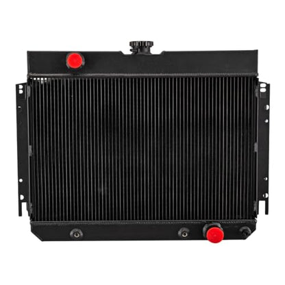 4 Core Radiators for Chevy Impala/Bel Air/El Camino/Chevelle/Caprice/Biscayne 1963 1964 1965 1966 1967 1968 Performance Racing Cooling Radiator Aluminum