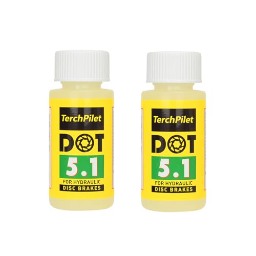 Bicycle DOT 5.1 Brake Fluid High Performance DOT Oil for SRAM/Hayes/Hope/Formula Hydraulic Disc Brakes,120ml/4oz