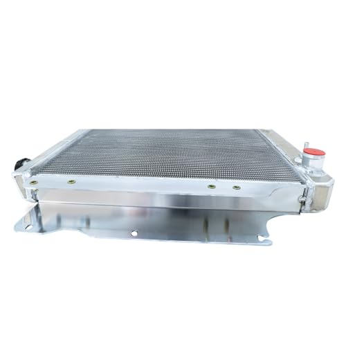 Replacement for Jeep TJ Aluminium Radiator for Jeep Wrangler 1987-06 TJ YJ - size: 3-Row AA5052 Aluminum